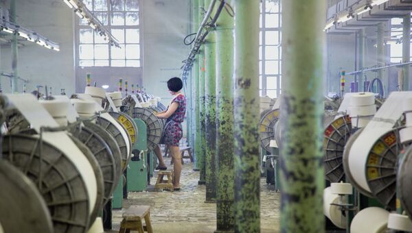Кинешемская прядильно-ткацкая фабрика. Архивное фото