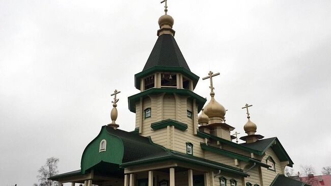 Новый православный храм Сергия Радонежского в Палдиски близ Таллина, Эстония