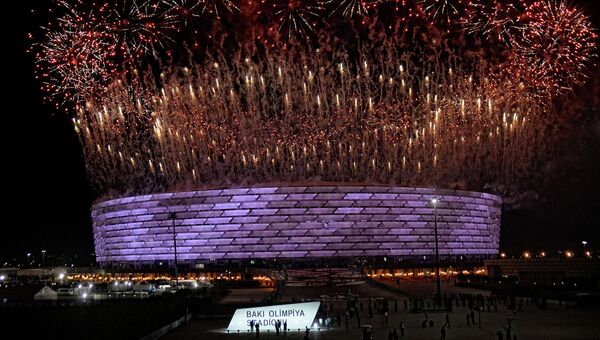 Церемония открытия I Европейских игр. Архивное фото