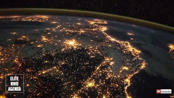 День и ночь: вид на Землю из космоса