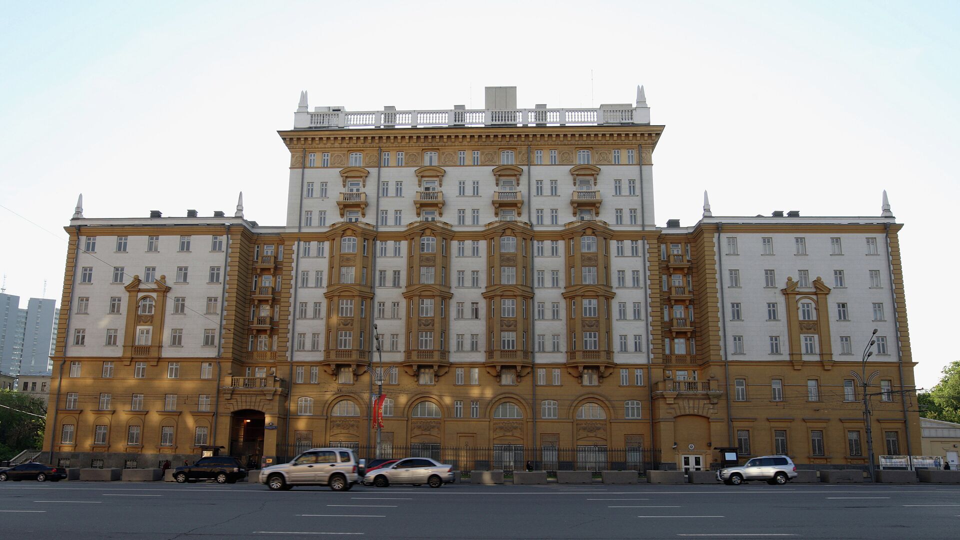 Здание американского посольства в Москве - РИА Новости, 1920, 14.12.2020