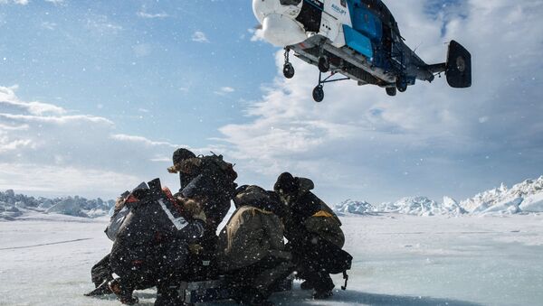 Арктическая экспедиция. Архивное фото
