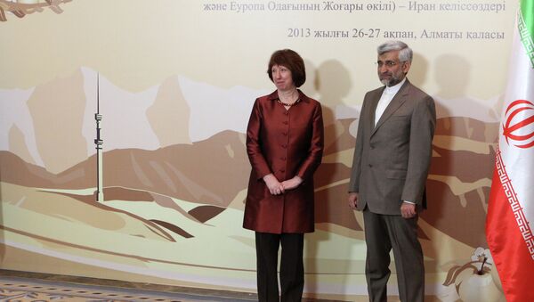 Переговоры по вопросам ядерной программы Ирана в Алма-Ате. Архивное фото