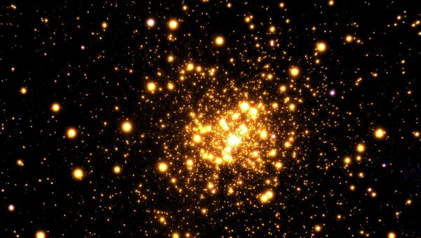 Шаровое скопление Liller 1 в созвездии Скорпиона