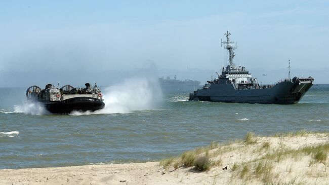 Военно-морские учения Североатлантического альянса BALTOPS-15 в Польше и странах Балтии