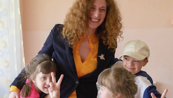 Марина Диченко, доброволец БФ Волонтеры в помощь детям-сиротам