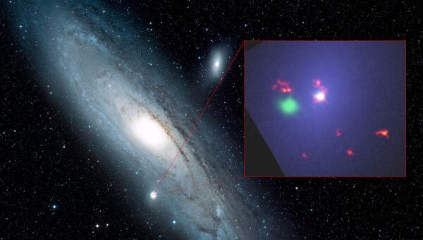 Астрофизики обнаружили существования сверхмассивной черной дыры у соседки Млечного Пути