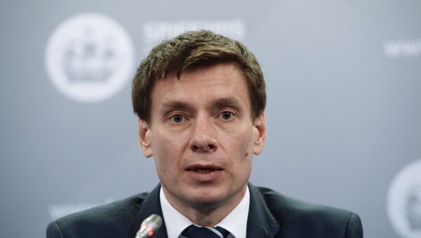 Министр по торговле Евразийской экономической комиссии Андрей Слепнев. Архивное фото