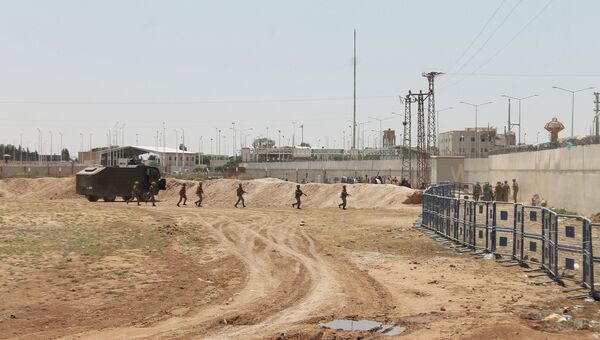 Ситуация на турецко-сирийской границе. Архивное фото