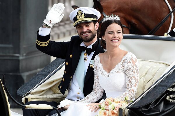 Свадьба шведского принца Карла Филипа