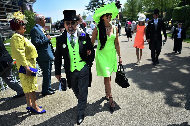 Королевский конный турнир Royal Ascot в Англии. Июнь 2015