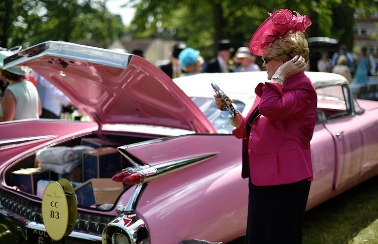 Королевский конный турнир Royal Ascot в Англии. Июнь 2015