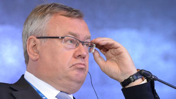 Президент, председатель правления ОАО Банк ВТБ Андрей Костин. Архивное фото