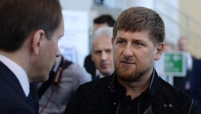 Глава Чеченской Республики Рамзан Кадыров на XIX Петербургском международном экономическом форуме