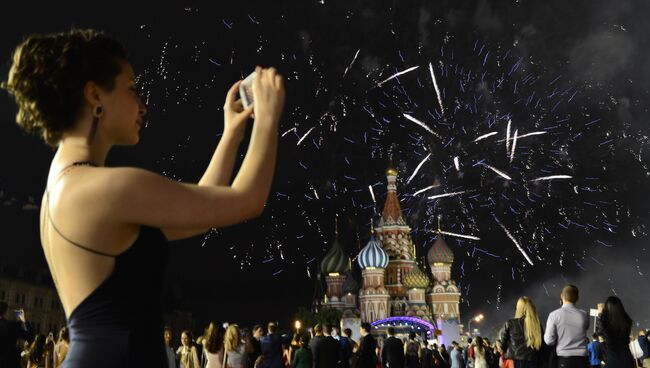 Московский выпускной. Архивное фото