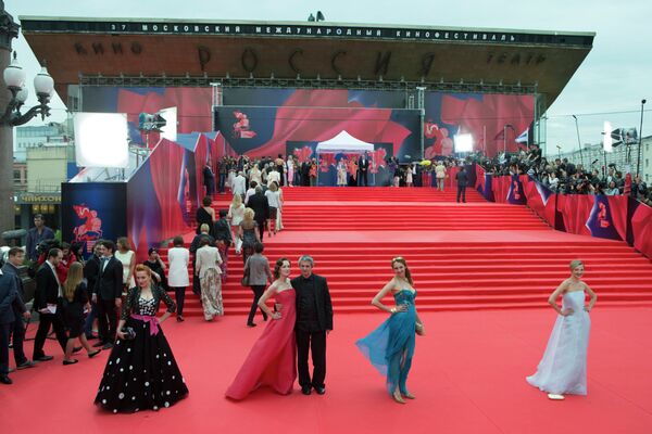 Церемония открытия 37-го Московского международного кинофестиваля