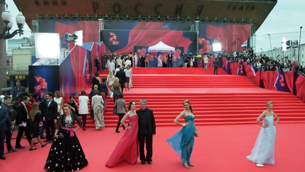 Церемония открытия Московского международного кинофестиваля. Архивное фото