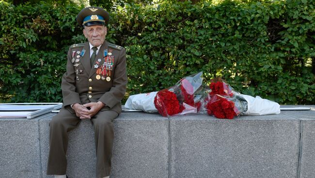 Ветеран Великой Отечественной войны. Архивное фото