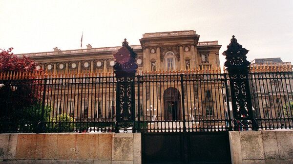 Здание Министерства иностранных дел Франции, архивное фото