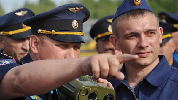 Офицеры вооруженных сил РФ. Архивное фото