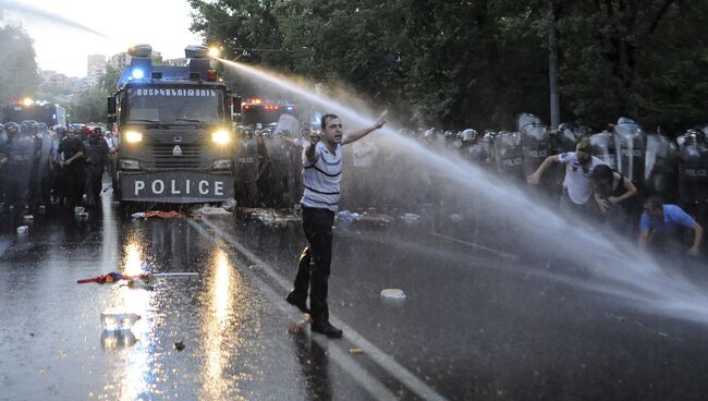 Акция протеста в Ереване. 24 июня 2015