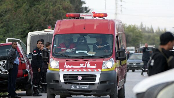 Машина скорой помощи в Тунисе. Архивное фото