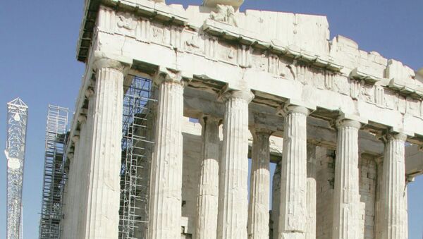 Греческий акрополь. Архивное фото