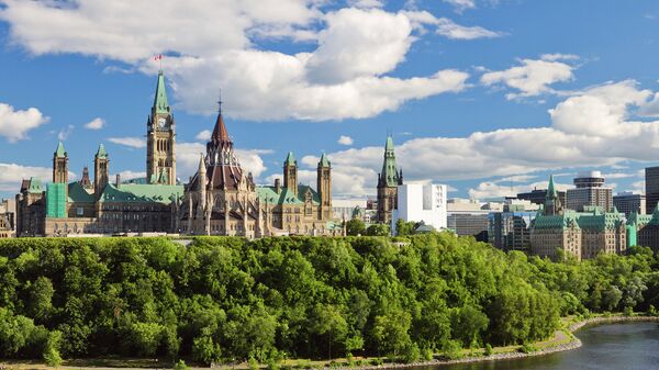 Здание парламента в Канаде