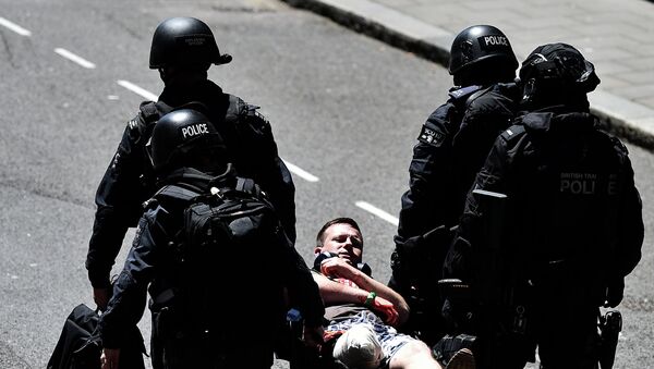 Британская полиция проводит антитеррористические учения. Архивное фото