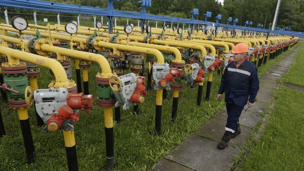 Газовое хранилище под Львовом, Украина. Архивное фото