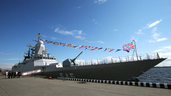 Международный военно-морской салон в Санкт-Петербурге. Архивное фото