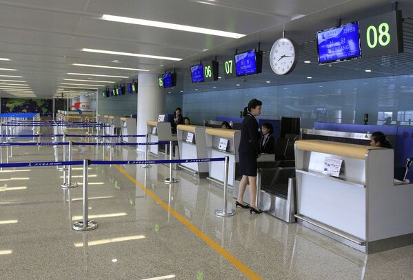 Новый терминал международного аэропорта Пхеньян