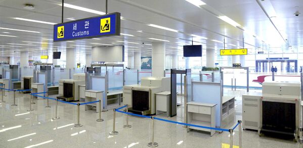 Новый терминал международного аэропорта Пхеньян