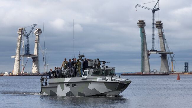 Международный военно-морской салон в Санкт-Петербурге. Архивное фото