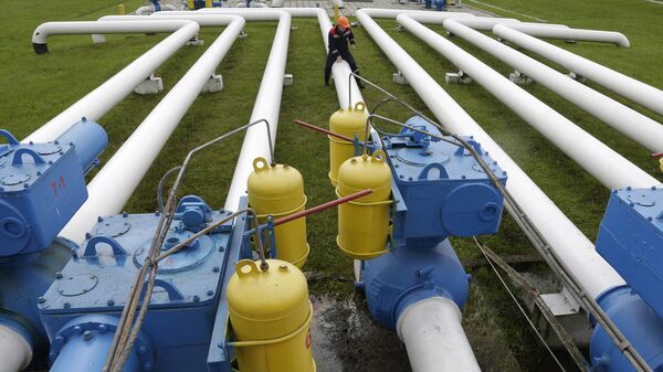 Газовое хранилище под Львовом, Украина. Архивное фото.