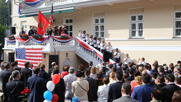 Прием в честь Дня независимости в посольстве США на Украине