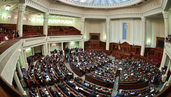 Заседание Верховной рады Украины, архивное фото