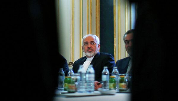 Министр иностранных дел Ирана Мохаммад Зариф во время переговоров по ядерной программе. Архивное фото