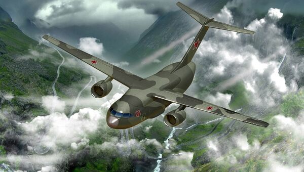 Многоцелевой транспортный самолет МТА. Архивное фото