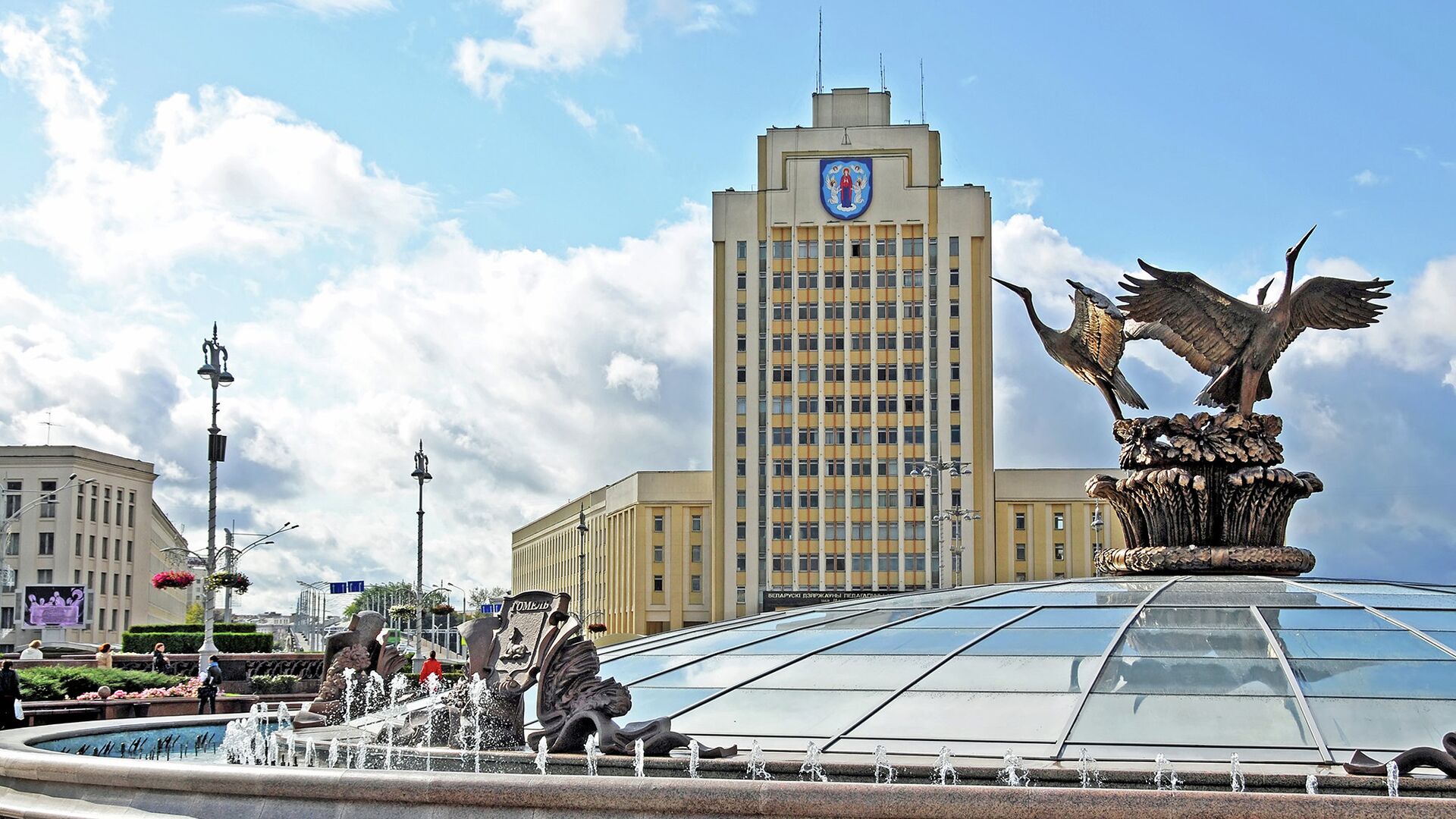 Площадь Независимости, Минск - РИА Новости, 1920, 12.01.2021