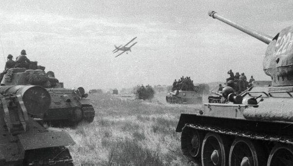 Советские войска ведут боевые действия в первый день войны с Японией