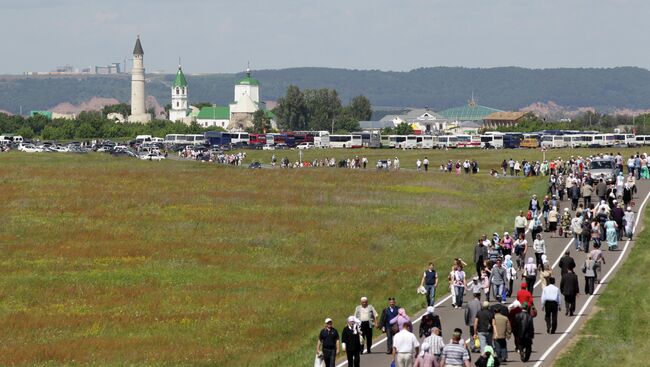 Открытие комплекса Белой мечети и медресе в Болгаре