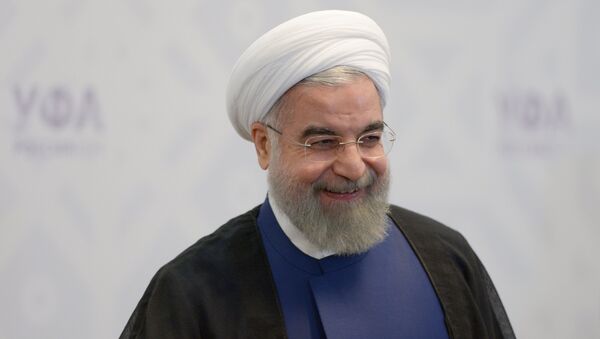 Президент Исламской Республики Иран Хасан Рухани. Архивное фото