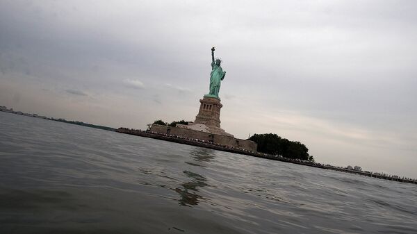 Статуя Свободы, Нью-Йорк. Архивное фото