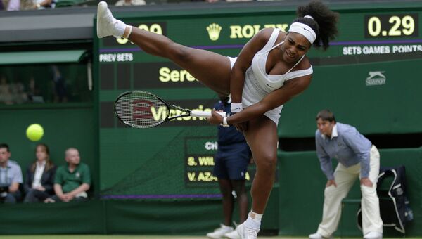 Американская теннисистка Серена Уильямс. Арихвное фото