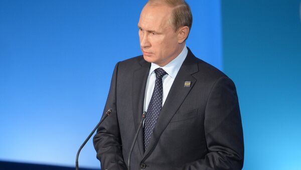 Президент Российской Федерации Владимир Путин. Архивное фото