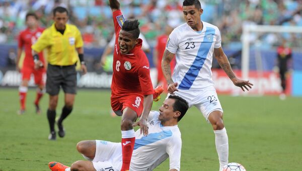 Матч Куба - Гватемала на Золотом кубке КОНКАКАФ