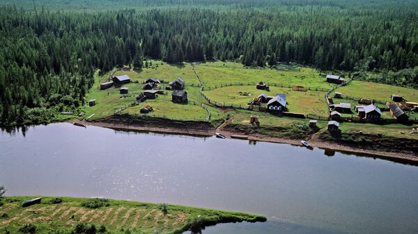 Река Лена в Якутии
