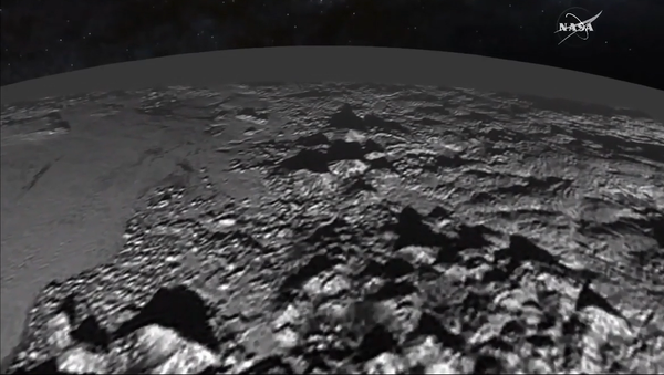 Долина Спутника. Снимок зонда New Horizons. Архивное фото