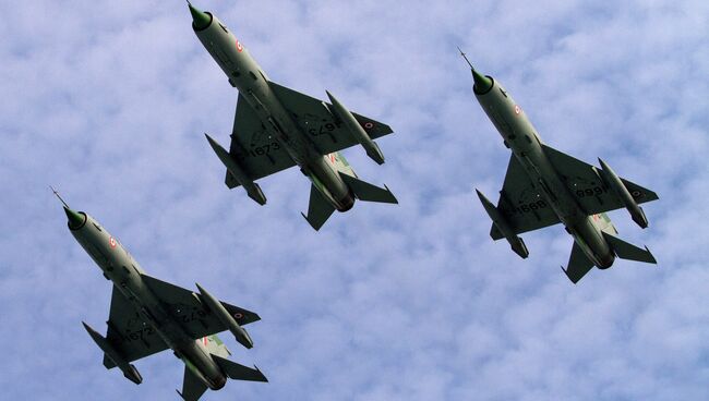 Истребители МиГ-21. Архивное фото